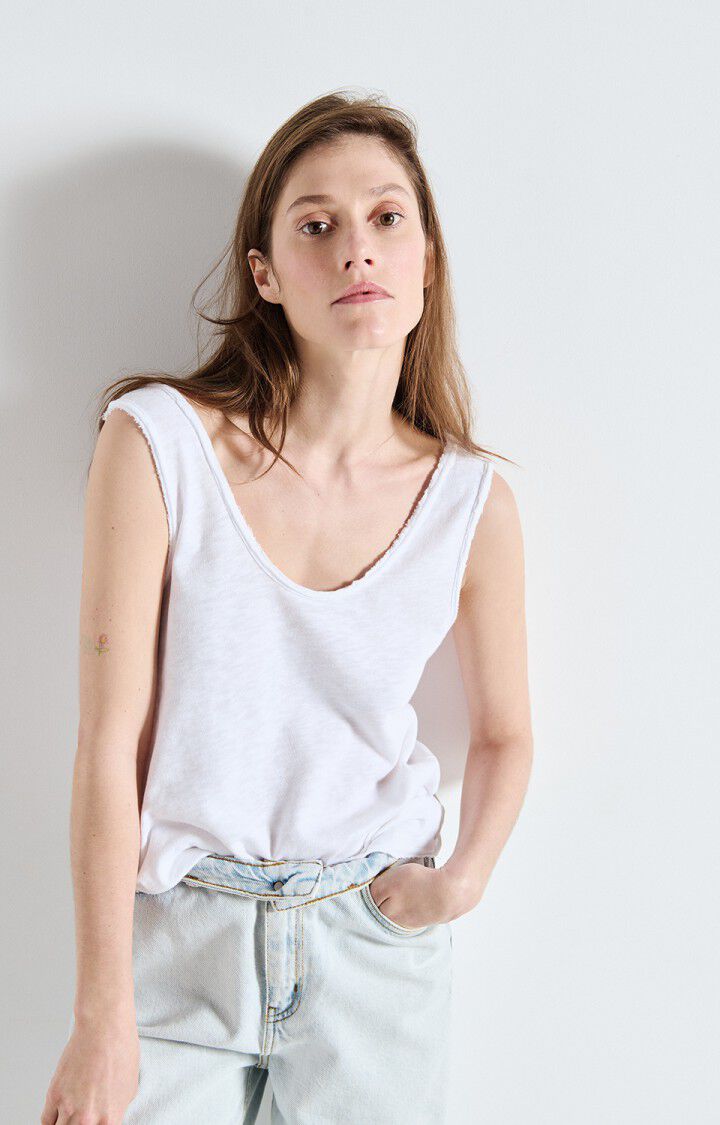 AMERICAN VINTAGE TANK TOP SONOMA WHITE