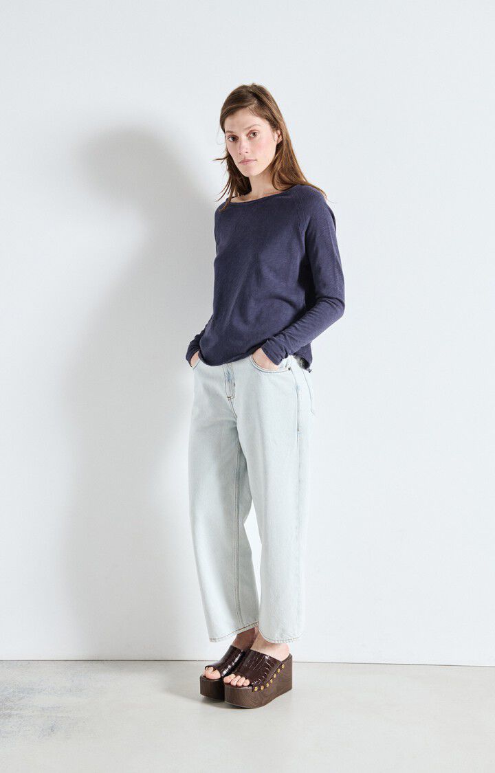 AMERICAN VINTAGE T-SHIRT SONOMA NAVY BLUE VINTAGE