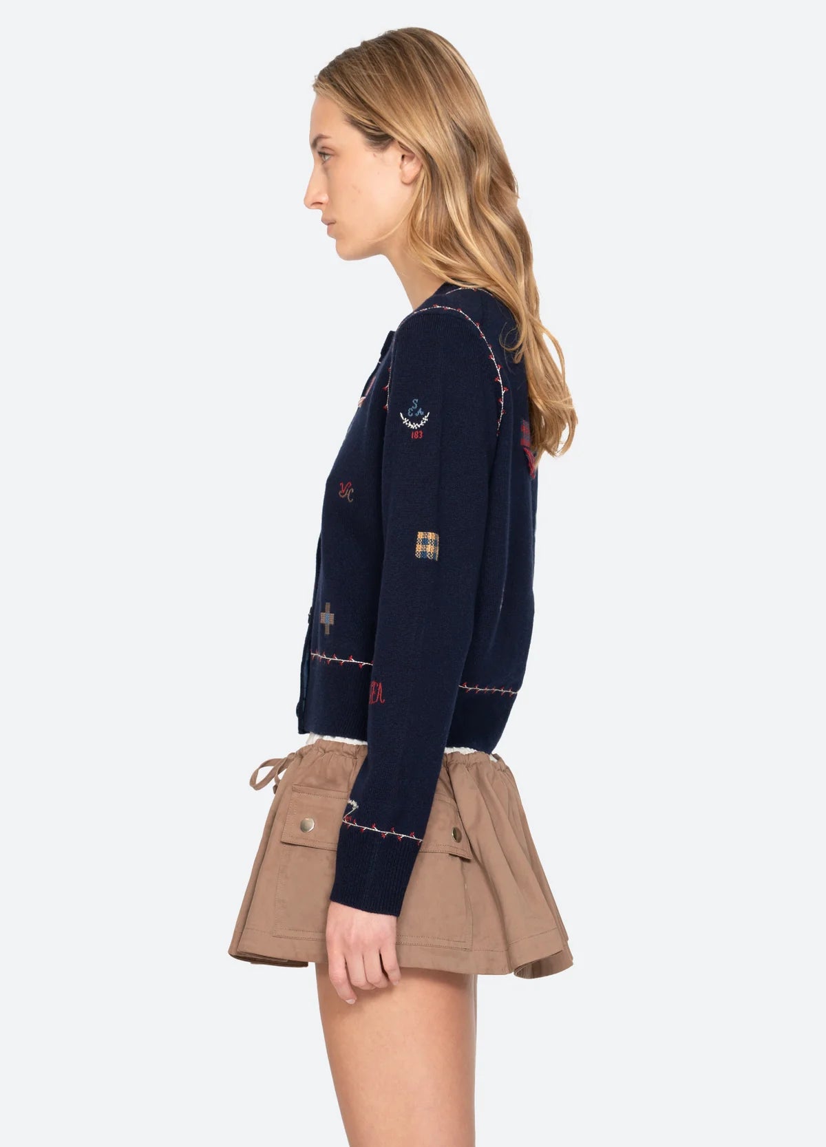 Sea New York Claira Cardigan Navy