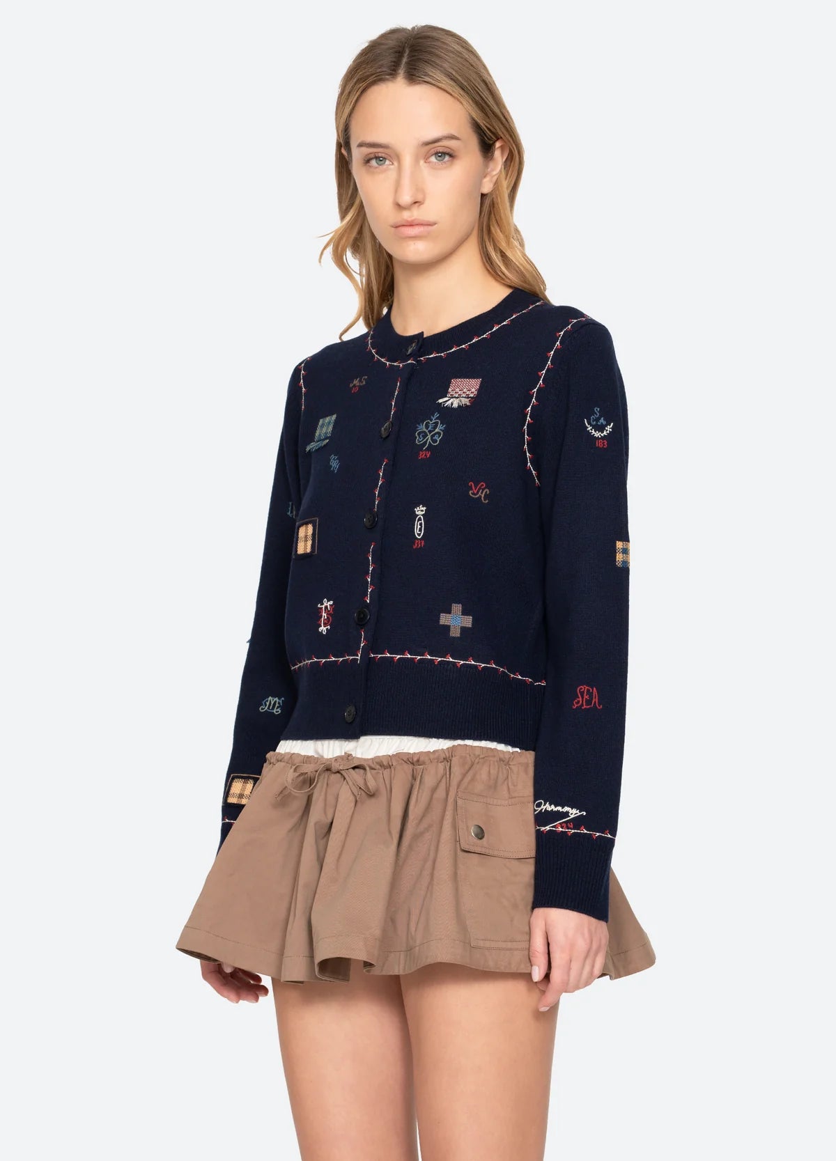 Sea New York Claira Cardigan Navy