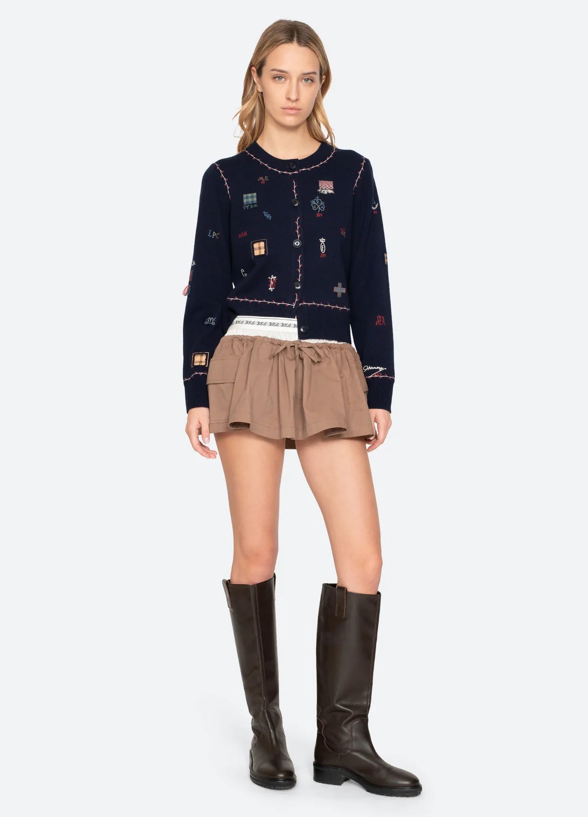 Sea New York Claira Cardigan Navy