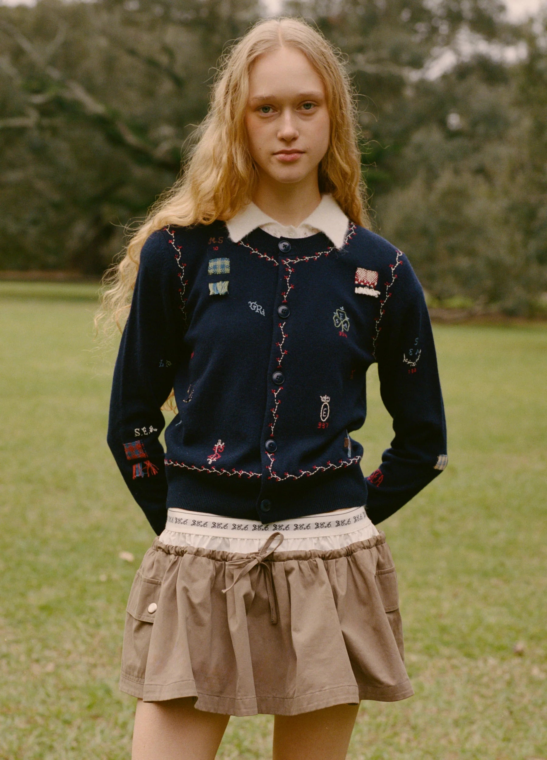 Sea New York Claira Cardigan Navy