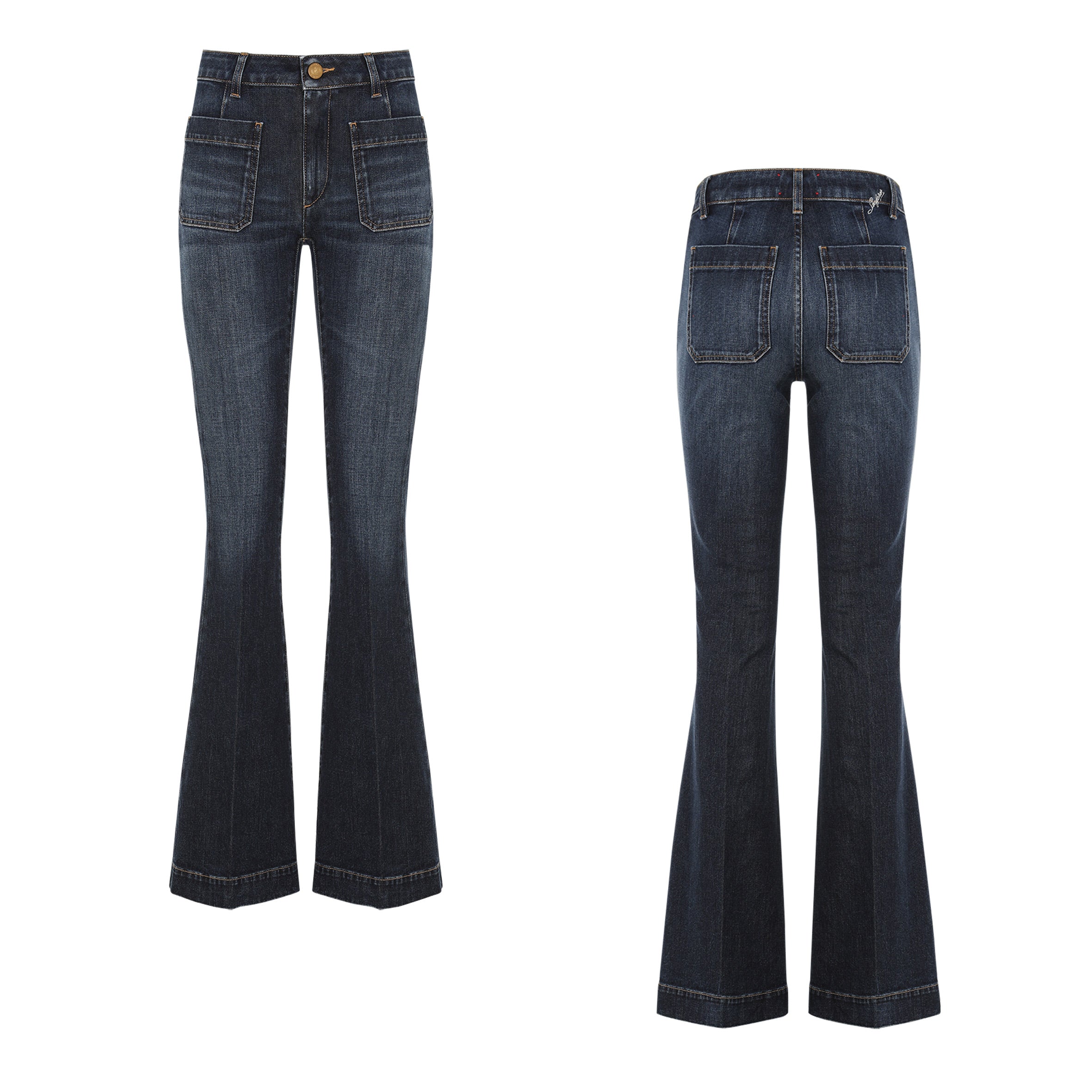SEAFARER DELPHINE JEANS DARK BLUE WASHED