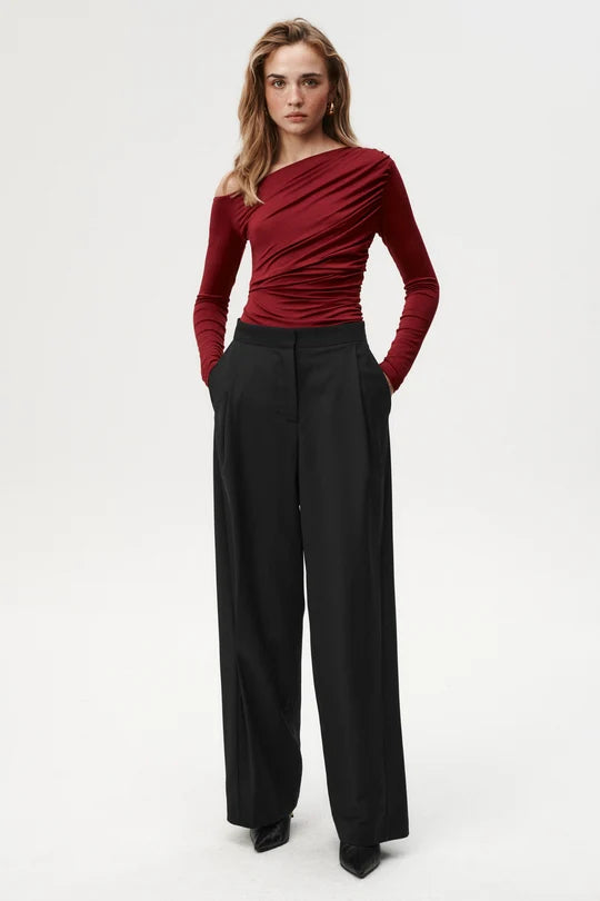 Undress Code Sweetest Thing Bodysuit Burgundy