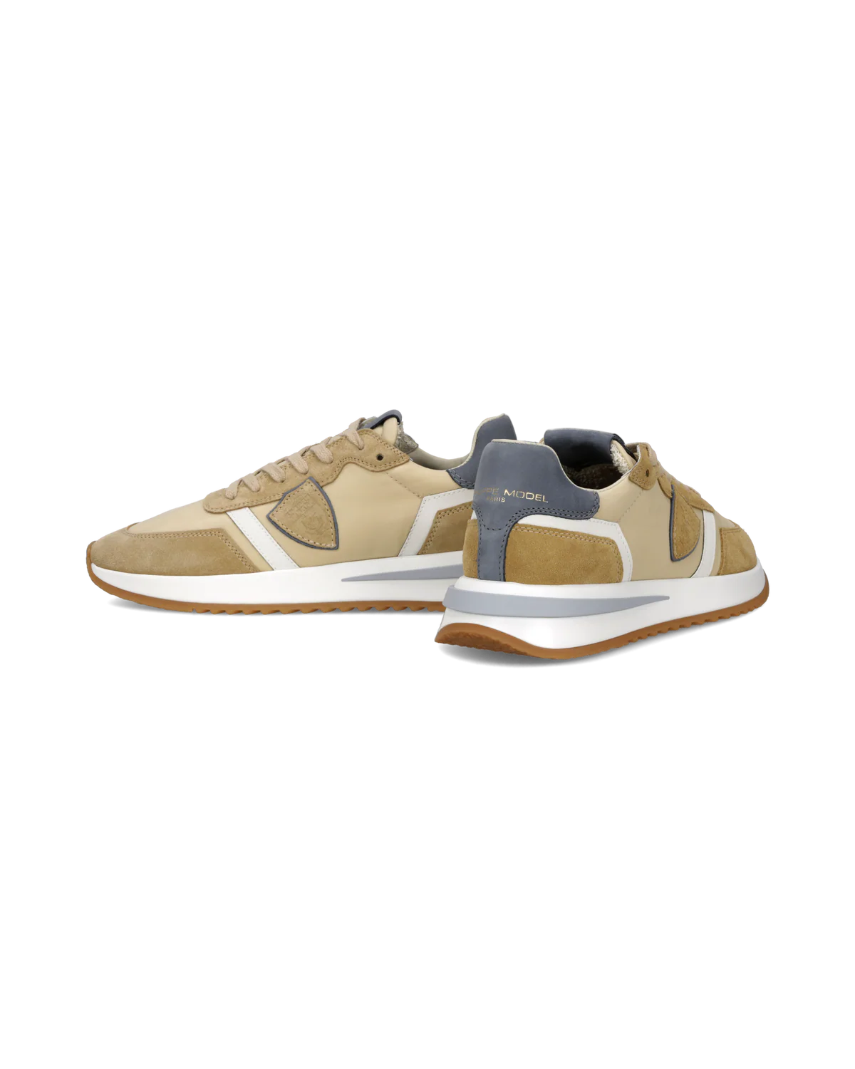 Philippe Model Tropez 2.1 Sneakers Sand Beige Blue