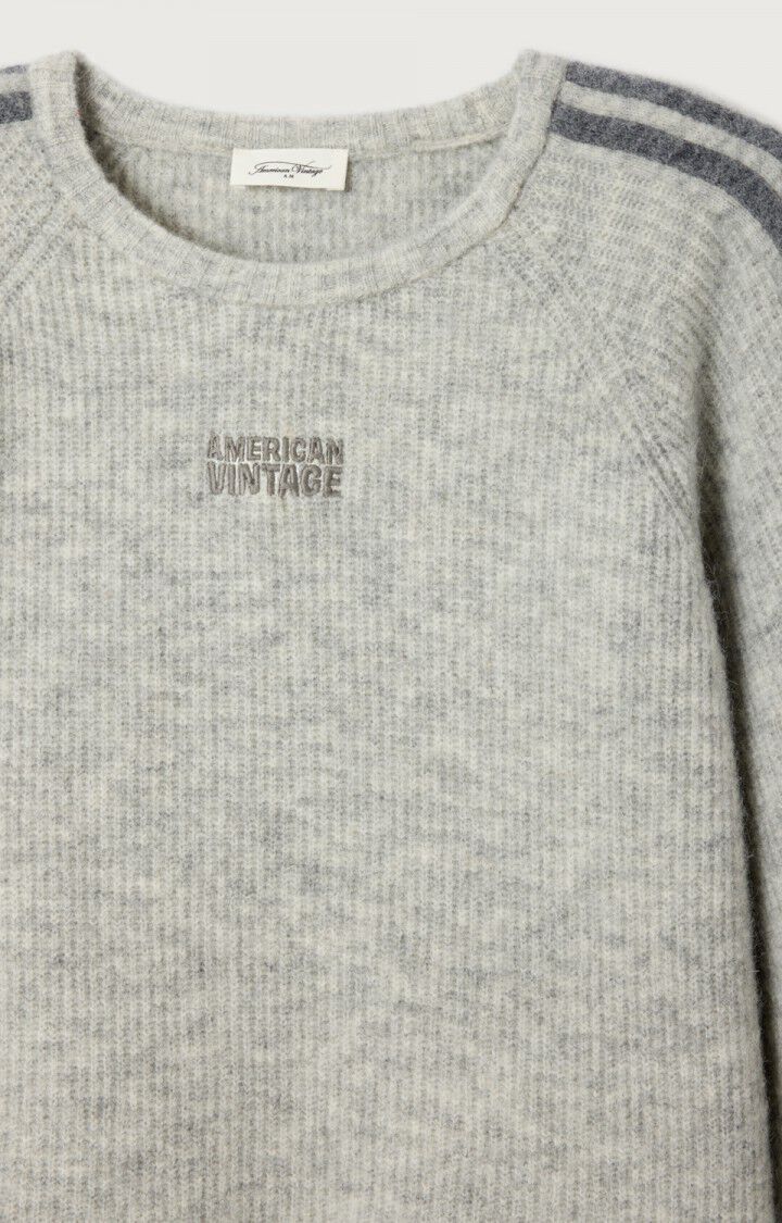 AMERICAN VINTAGE JUMPER VITOW LIGHT GREY MELANGE