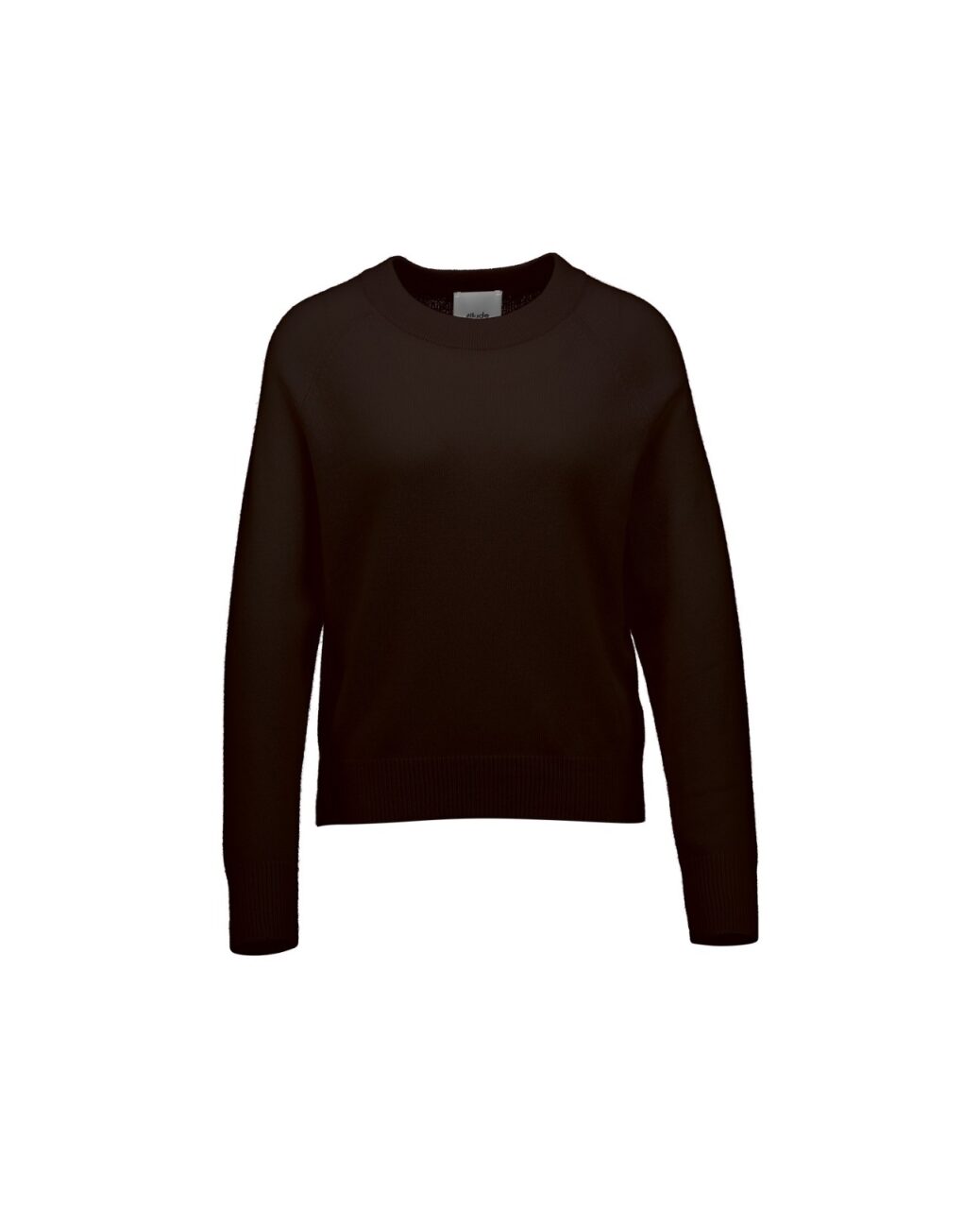 Allude Cashmere Roundneck Sweater Brown - Den Lille Ida - Allude