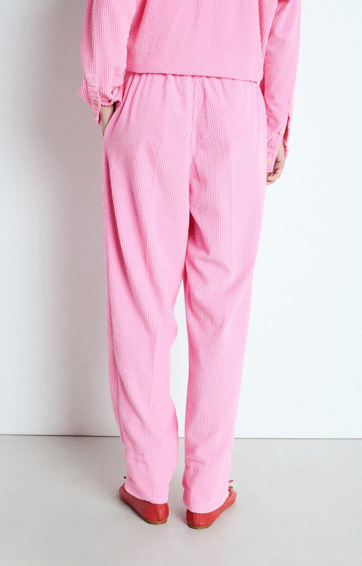 AMERICAN VINTAGE TROUSERS PADOW VINTAGE BUBBLEGUM - Den Lille Ida - American Vintage