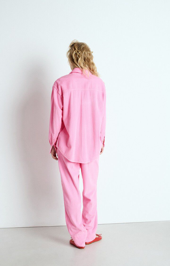 AMERICAN VINTAGE TROUSERS PADOW VINTAGE BUBBLEGUM - Den Lille Ida - American Vintage