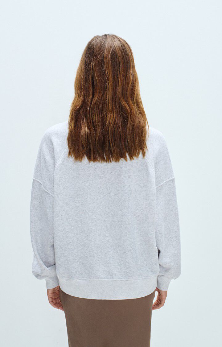 AMERICAN VINTAGE SWEATSHIRT ATUBAY ARTIC MELANGE - Den Lille Ida - American Vintage