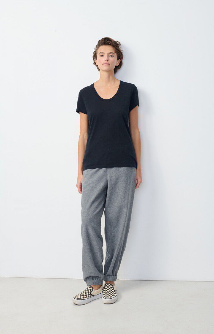 American Vintage t-shirt Jacksonville Black - Den Lille Ida - American Vintage