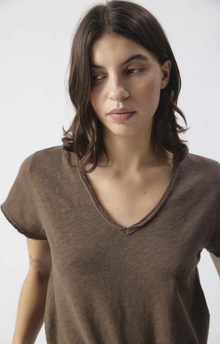 AMERICAN VINTAGE T - SHIRT SONOMA VINTAGE CHESTNUT - Den Lille Ida - American Vintage