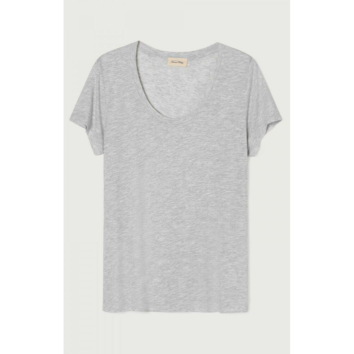 American Vintage WOMEN'S T-SHIRT JACKSONVILLE Polar melange - Den Lille Ida - American Vintage