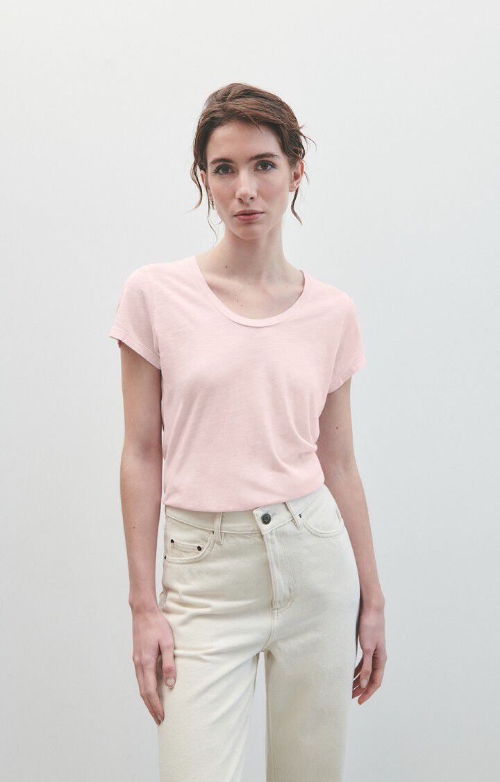 American Vintage Women's T-shirt Jacksonville Vintage Marshmallow - Den Lille Ida - American Vintage