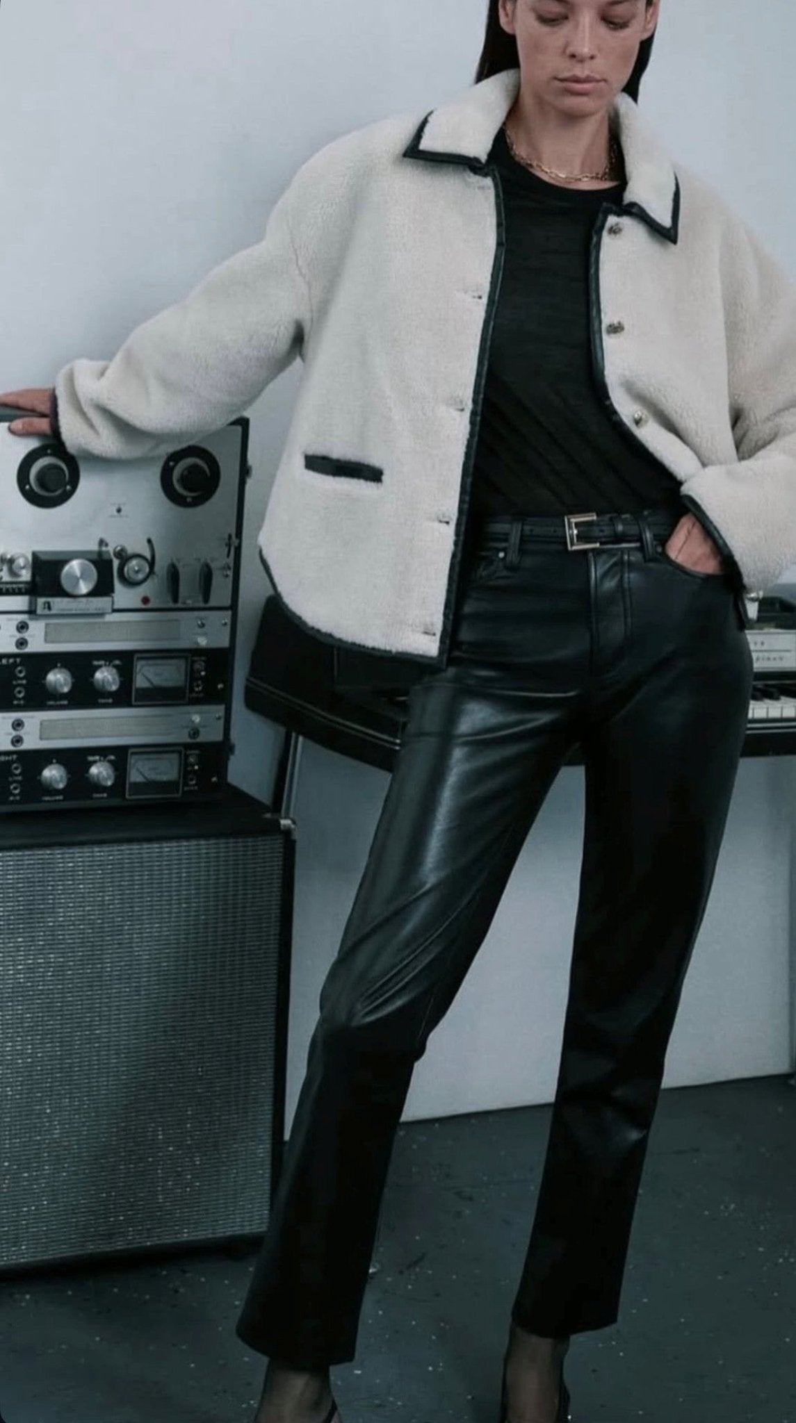 Anine Bing Camden Jacket Cream - Den Lille Ida - Anine Bing