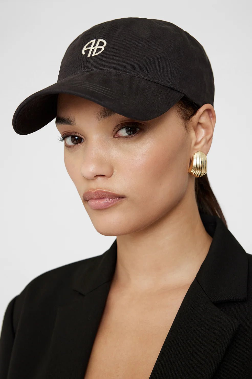 Anine Bing Baseball Cap AB Vintage Black - Den Lille Ida - Anine Bing