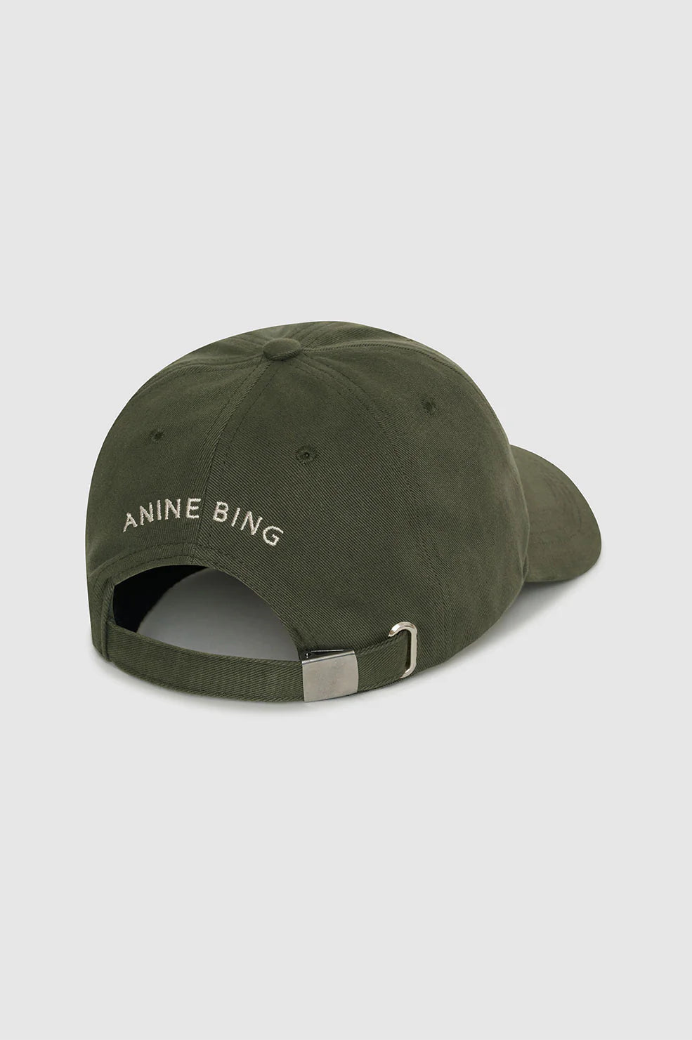 Anine Bing Jeremy Baseball Cap AB Dark Olive - Den Lille Ida - Anine Bing