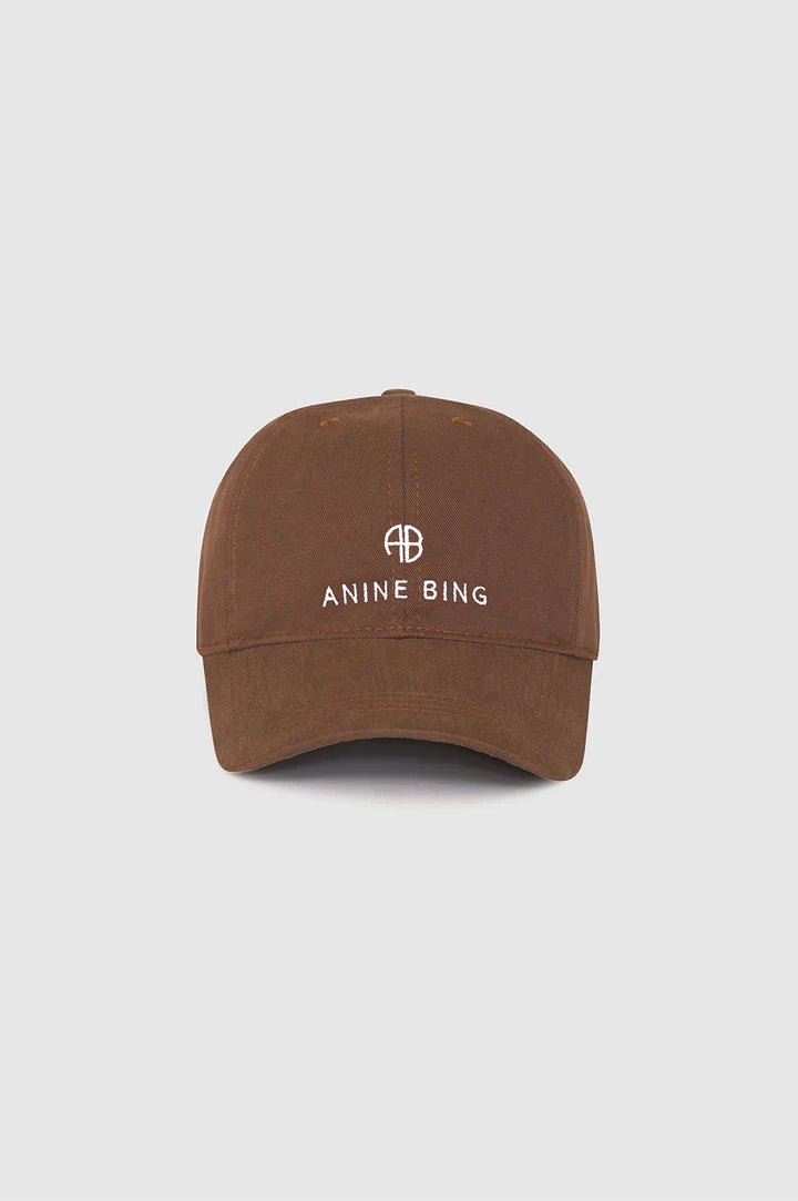 Anine Bing Jeremy Baseball Cap Dark Camel - Den Lille Ida - Anine Bing