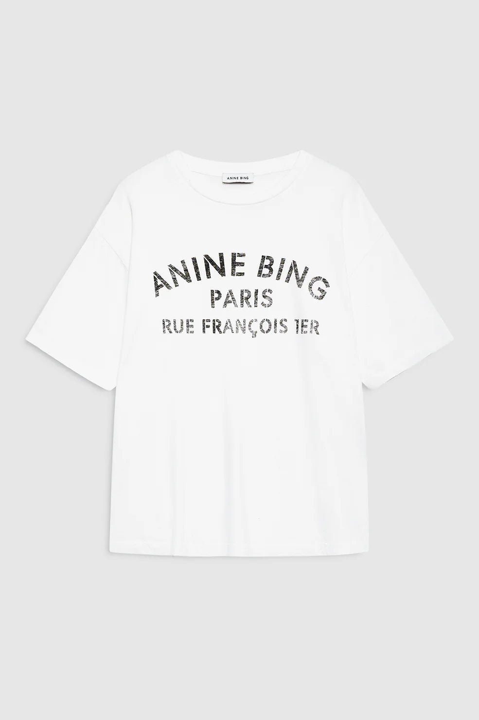 Anine Bing Cohen Tee Paris Stencil - Den Lille Ida - Anine Bing