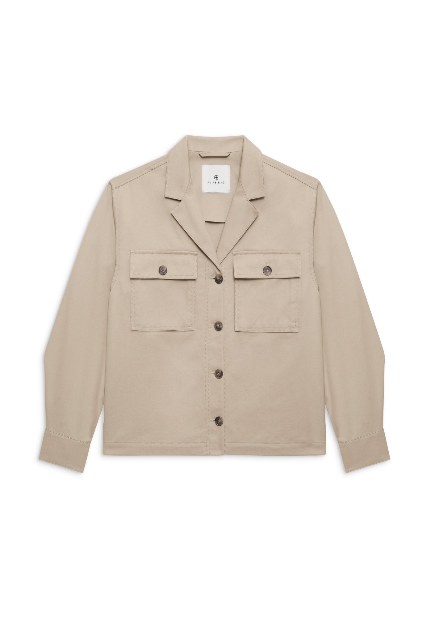 Anine Bing Sawyer Jacket Oatmeal - Den Lille Ida - Anine Bing