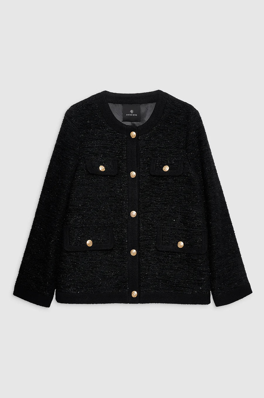 Anine Bing Lydia Jacket Black Shine - Den Lille Ida - Anine Bing
