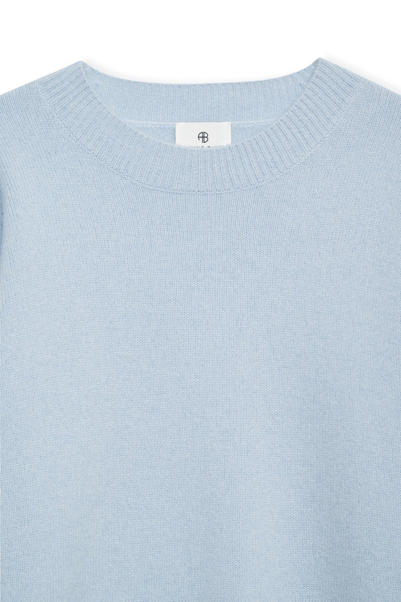 Anine Bing Lee Crew Sweater Pale Blue - Den Lille Ida - Anine Bing