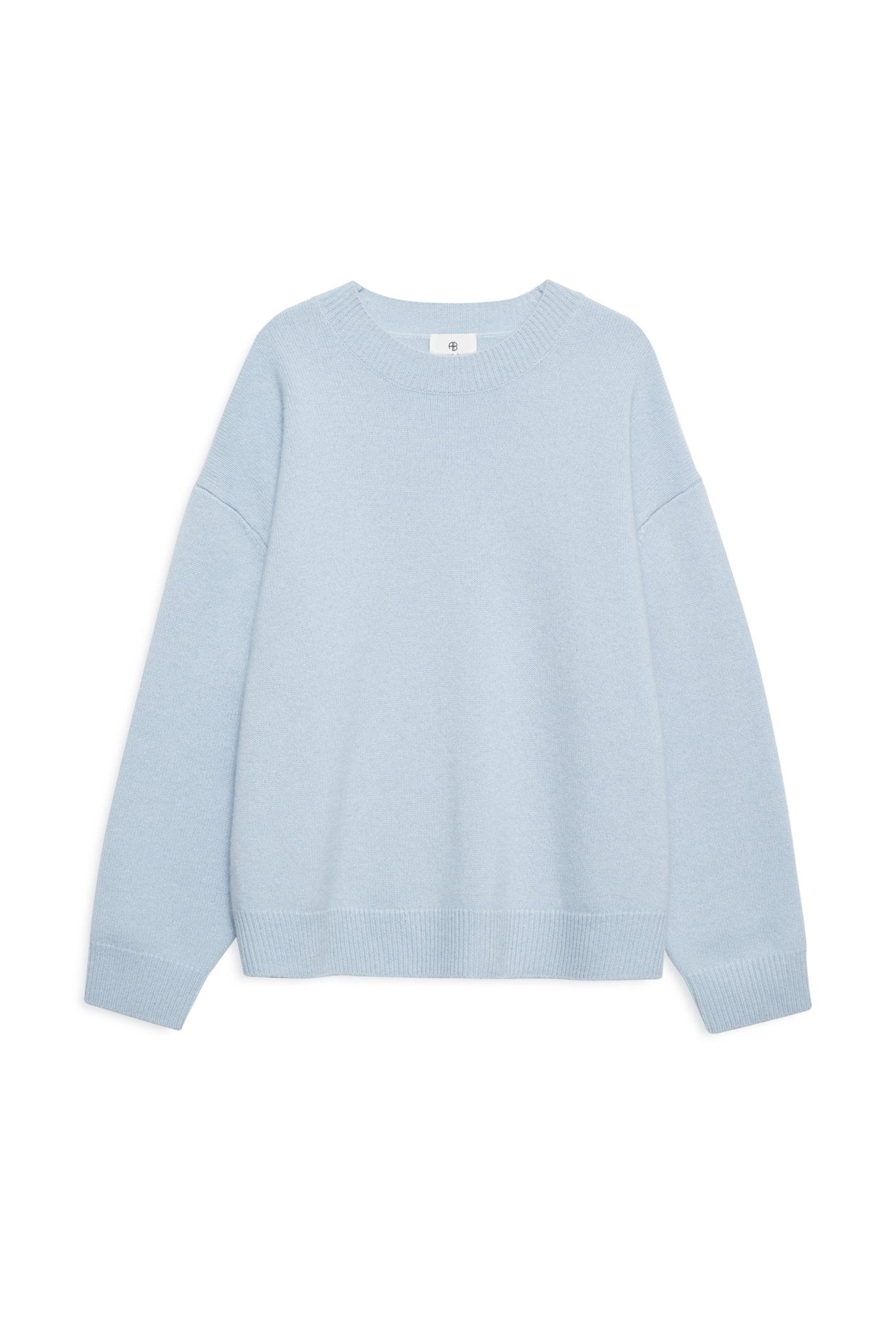 Anine Bing Lee Crew Sweater Pale Blue - Den Lille Ida - Anine Bing