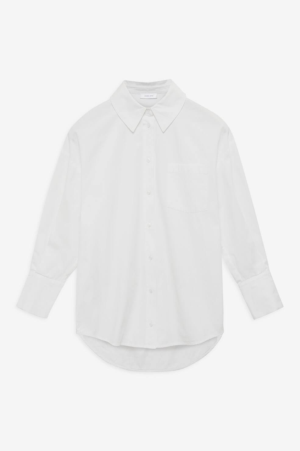 Anine Bing MIKA SHIRT WHITE - Den Lille Ida - Anine Bing