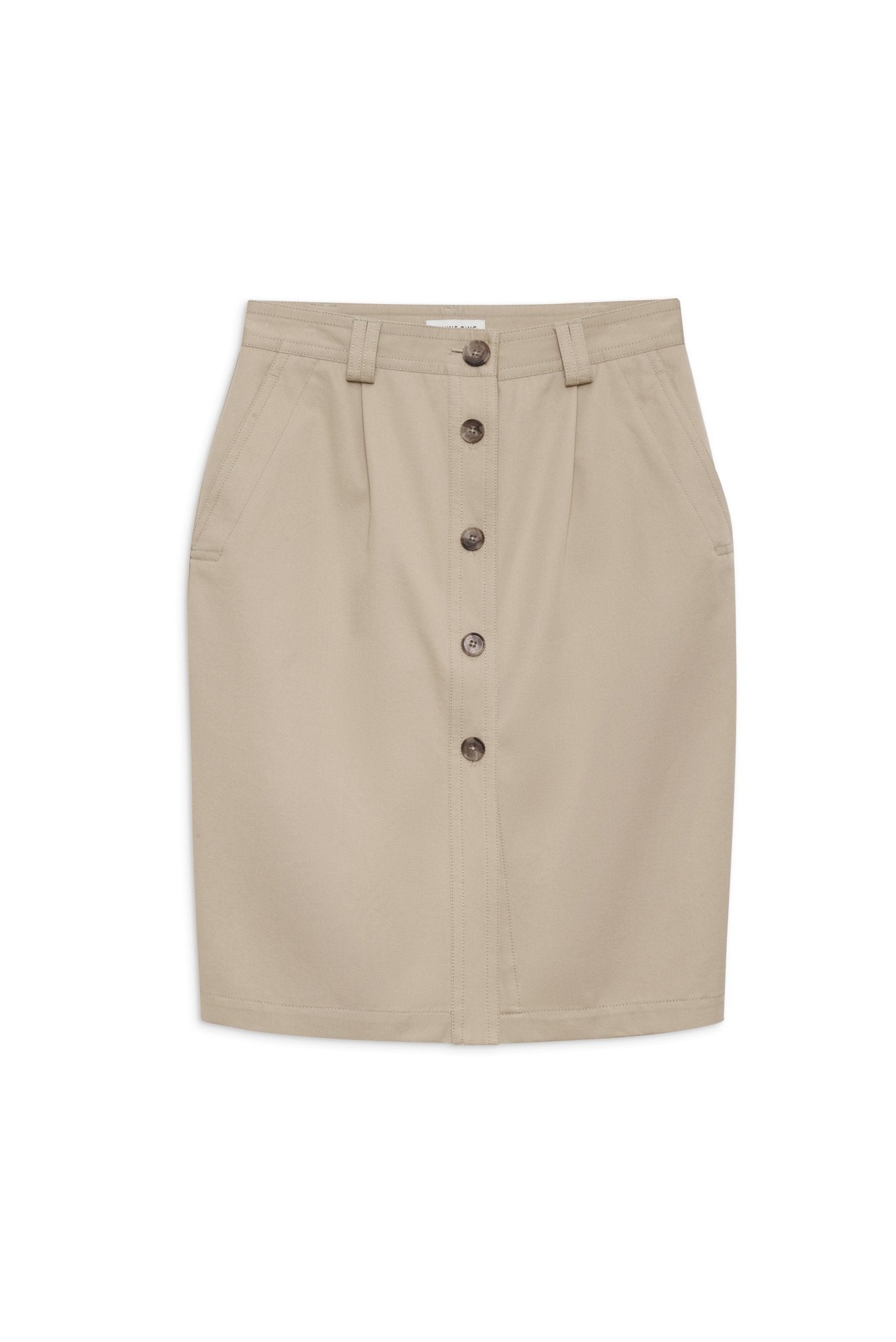 Anine Bing Zaire Skirt Oatmeal - Den Lille Ida - Anine Bing
