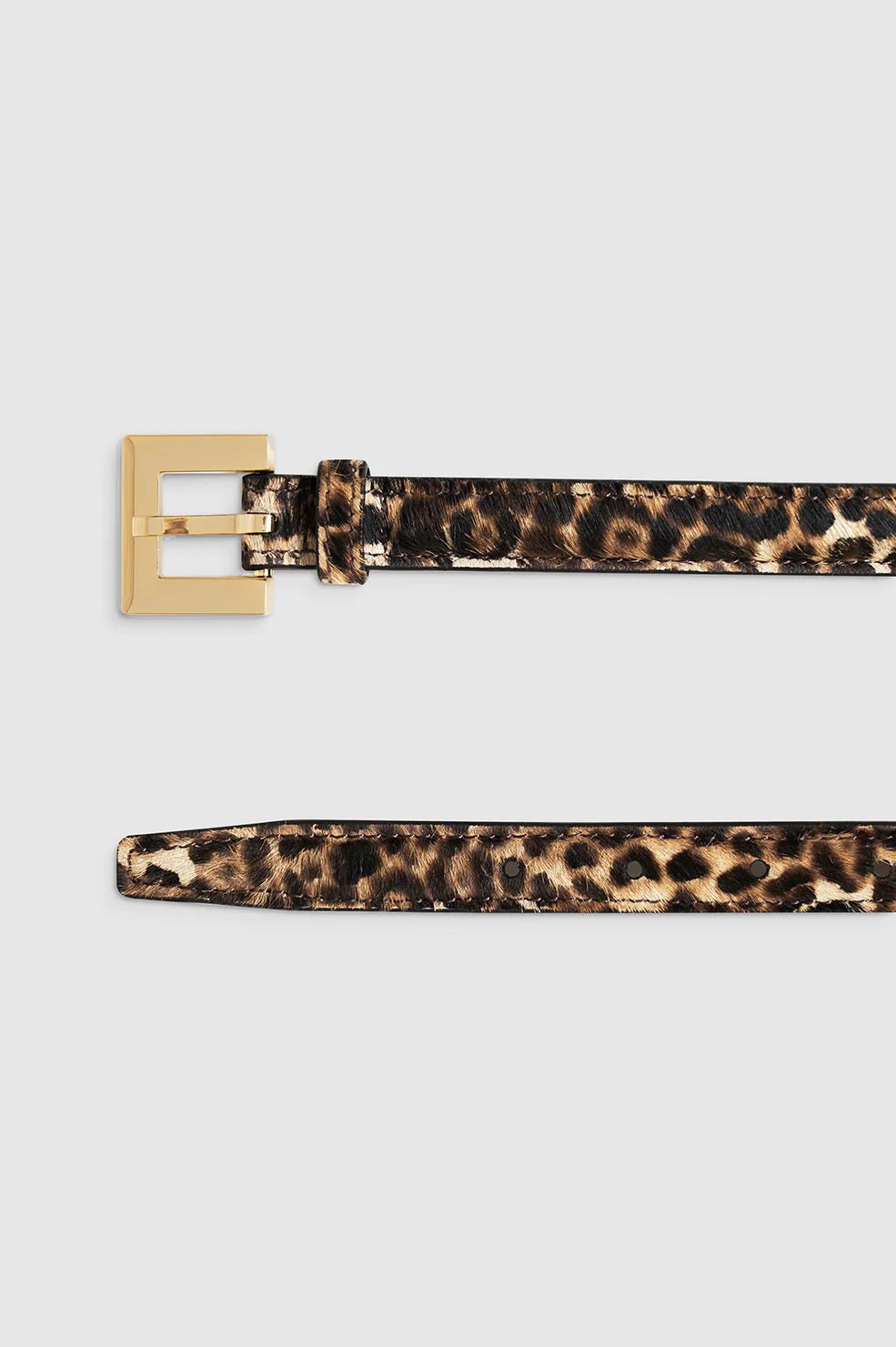 Anine Bing Nicola Belt Leopard Calf Hair - Den Lille Ida - Anine Bing