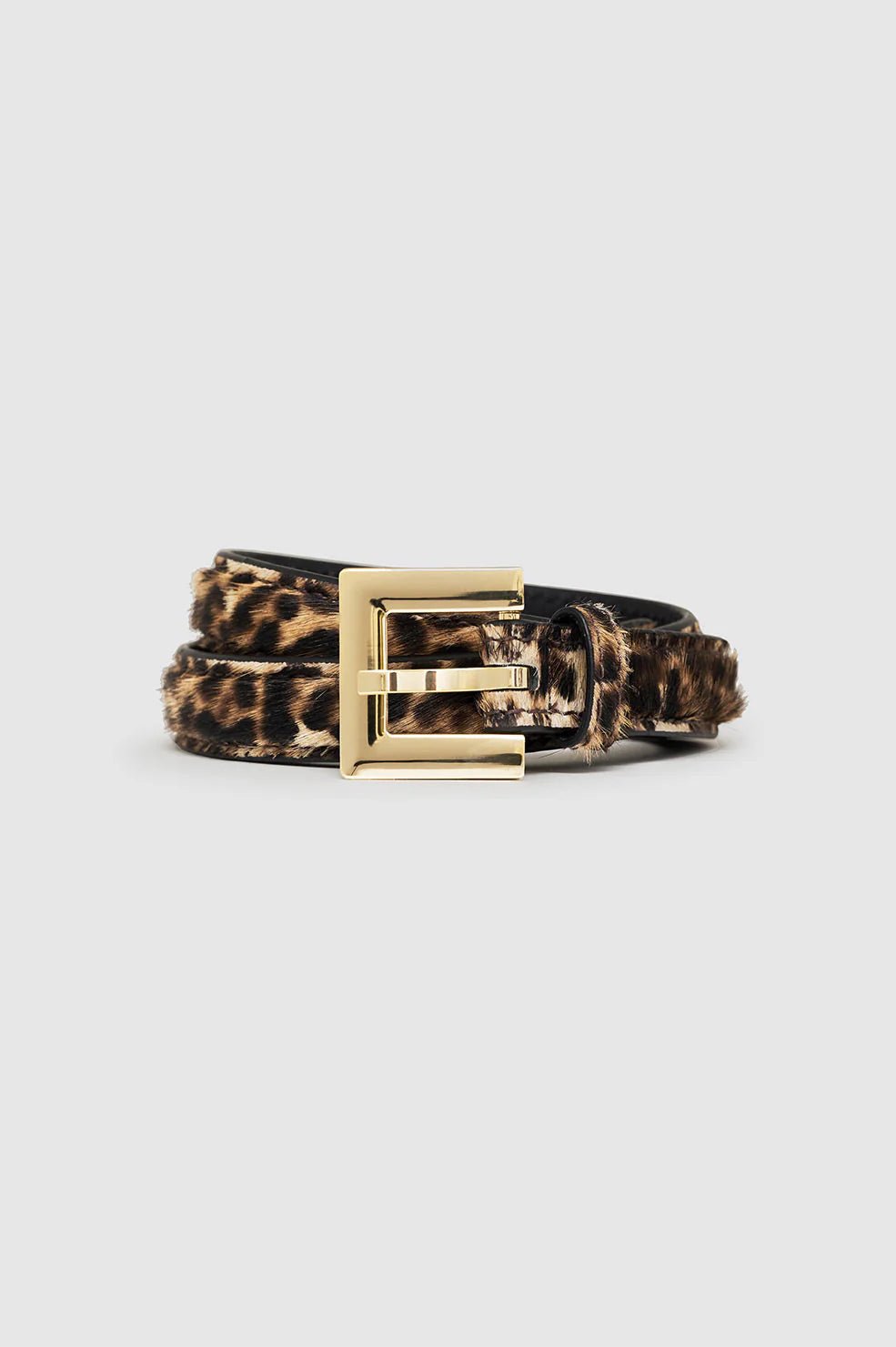 Anine Bing Nicola Belt Leopard Calf Hair - Den Lille Ida - Anine Bing
