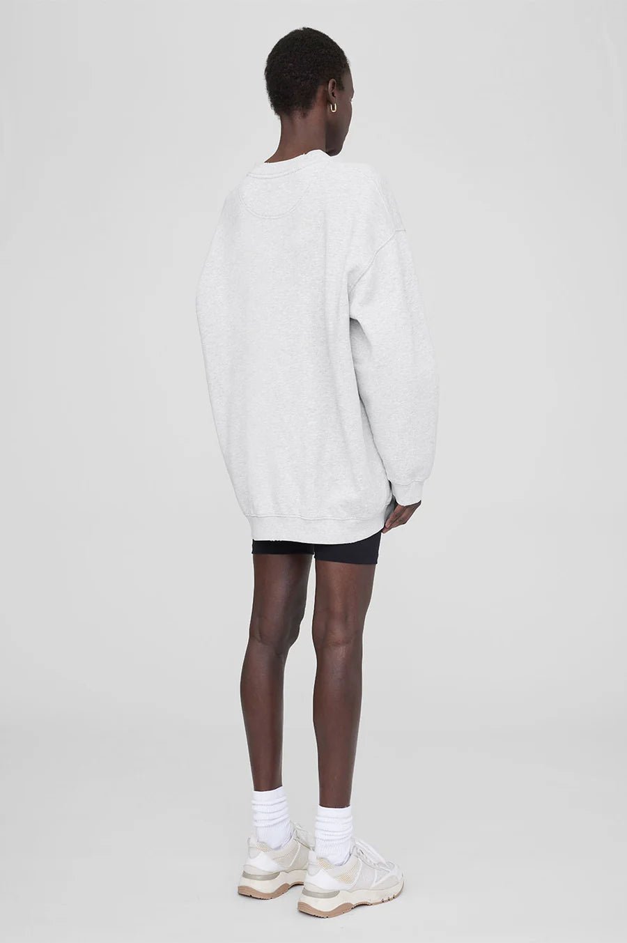 Anine Bing Tyler Sweatshirt - Heather Grey - Den Lille Ida - Anine Bing