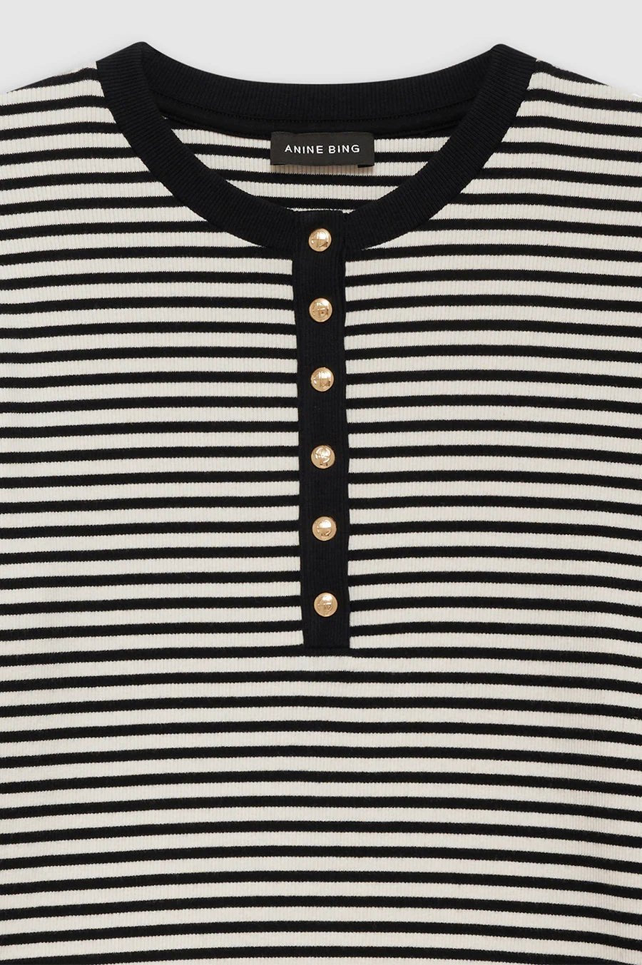 Anine Bing Alessia Langærmet T-shirt - Den Lille Ida - Anine Bing