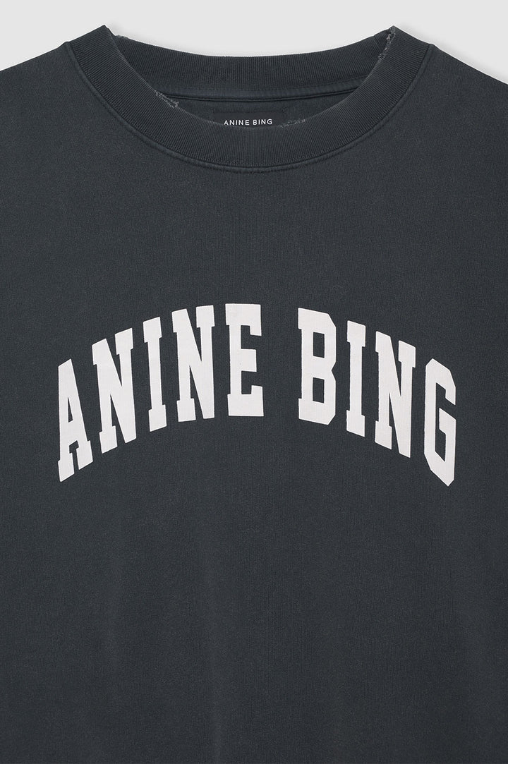 Anine Bing Tyler Sweatshirt Washed Black - Den Lille Ida - Anine Bing