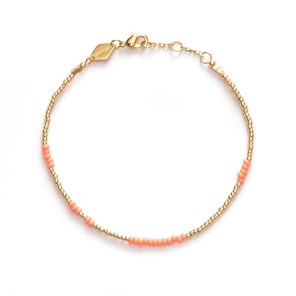 ANNI LU ASYM BRACELET - PEACH - Den Lille Ida - ANNI LU