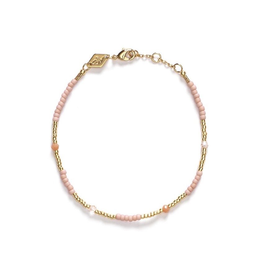 ANNI LU CLEMENCE BRACELET - PINK SAND - Den Lille Ida - ANNI LU