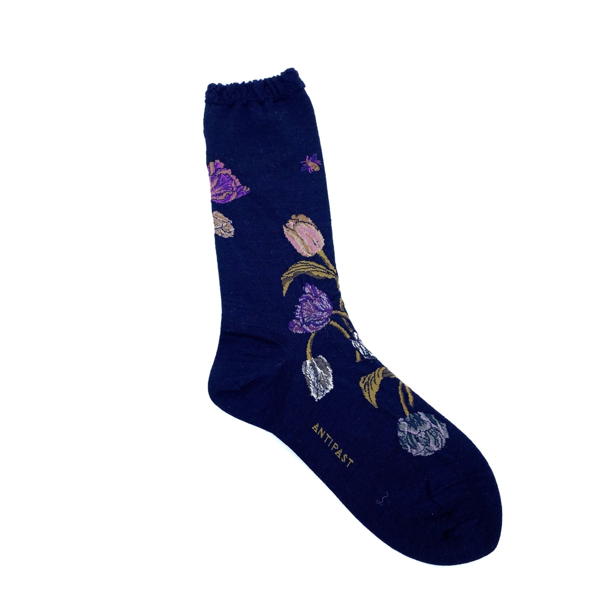 Antipast Socks Bouquet Tulip Navy - Den Lille Ida - Antipast