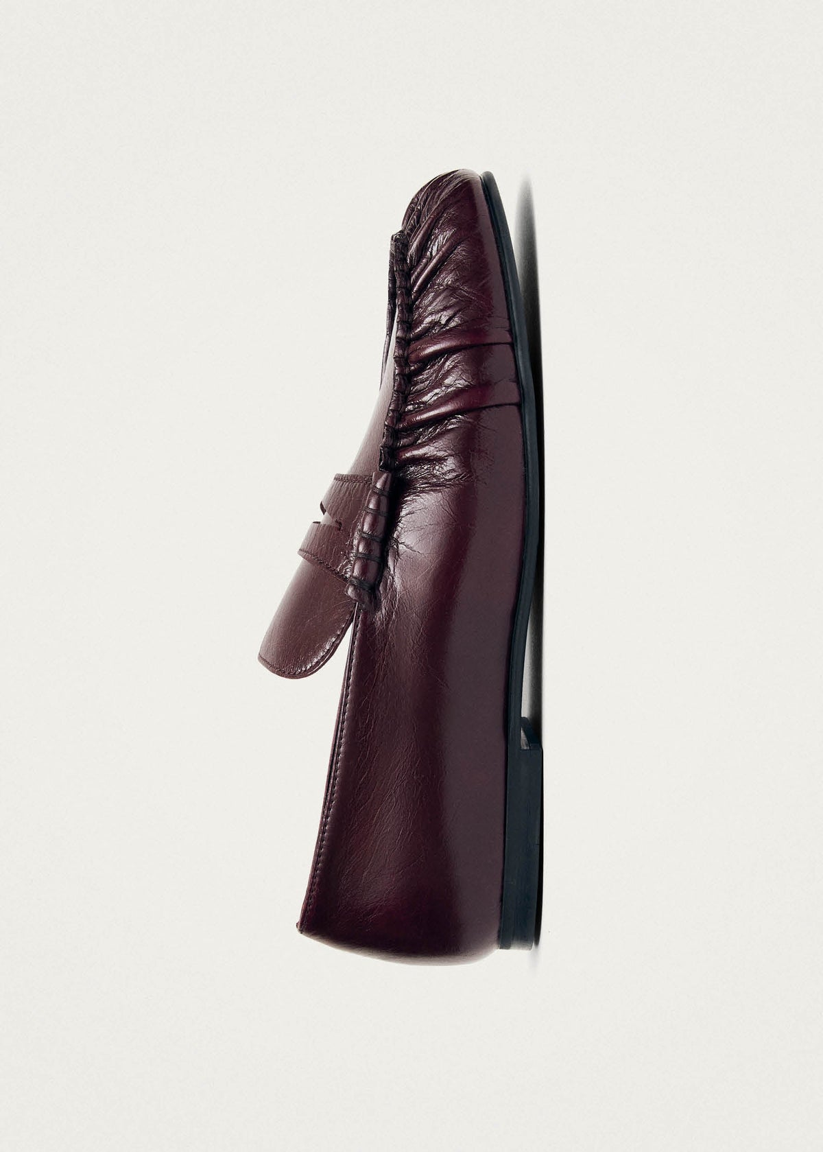 ALOHAS Aven Rift Burgundy Leather Loafers