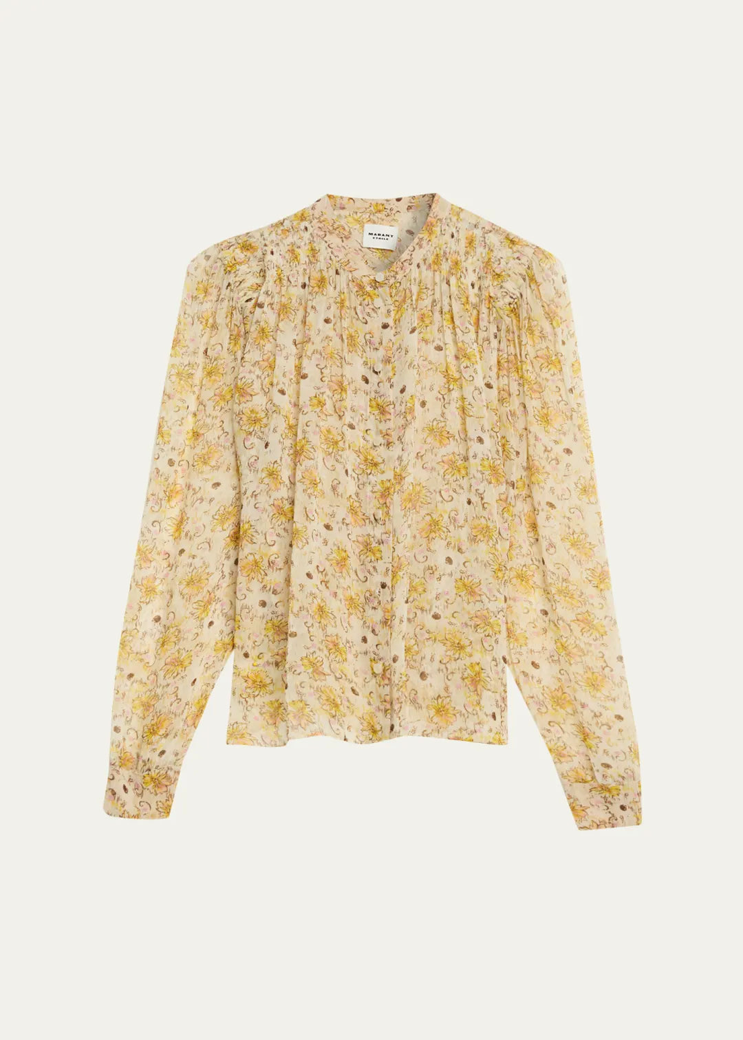 Isabel Marant Florine Top Light Yellow/Ecru