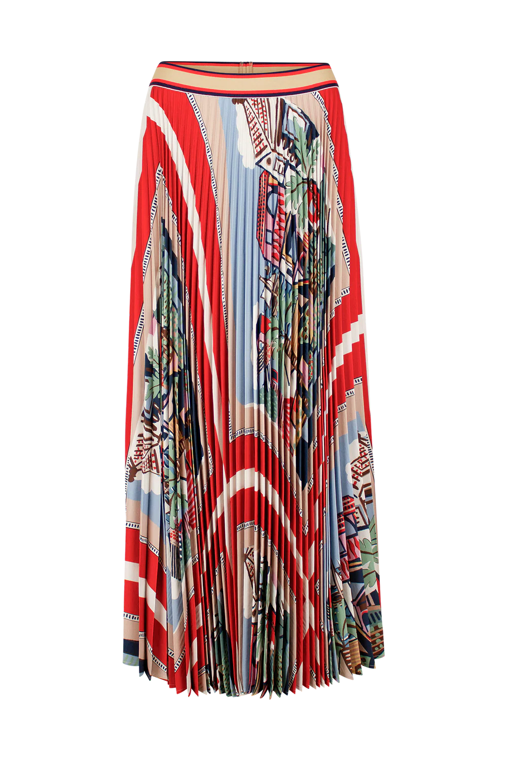 Britt Sisseck Lucia Skirt - Matisse Landscape - Den Lille Ida - Britt Sisseck