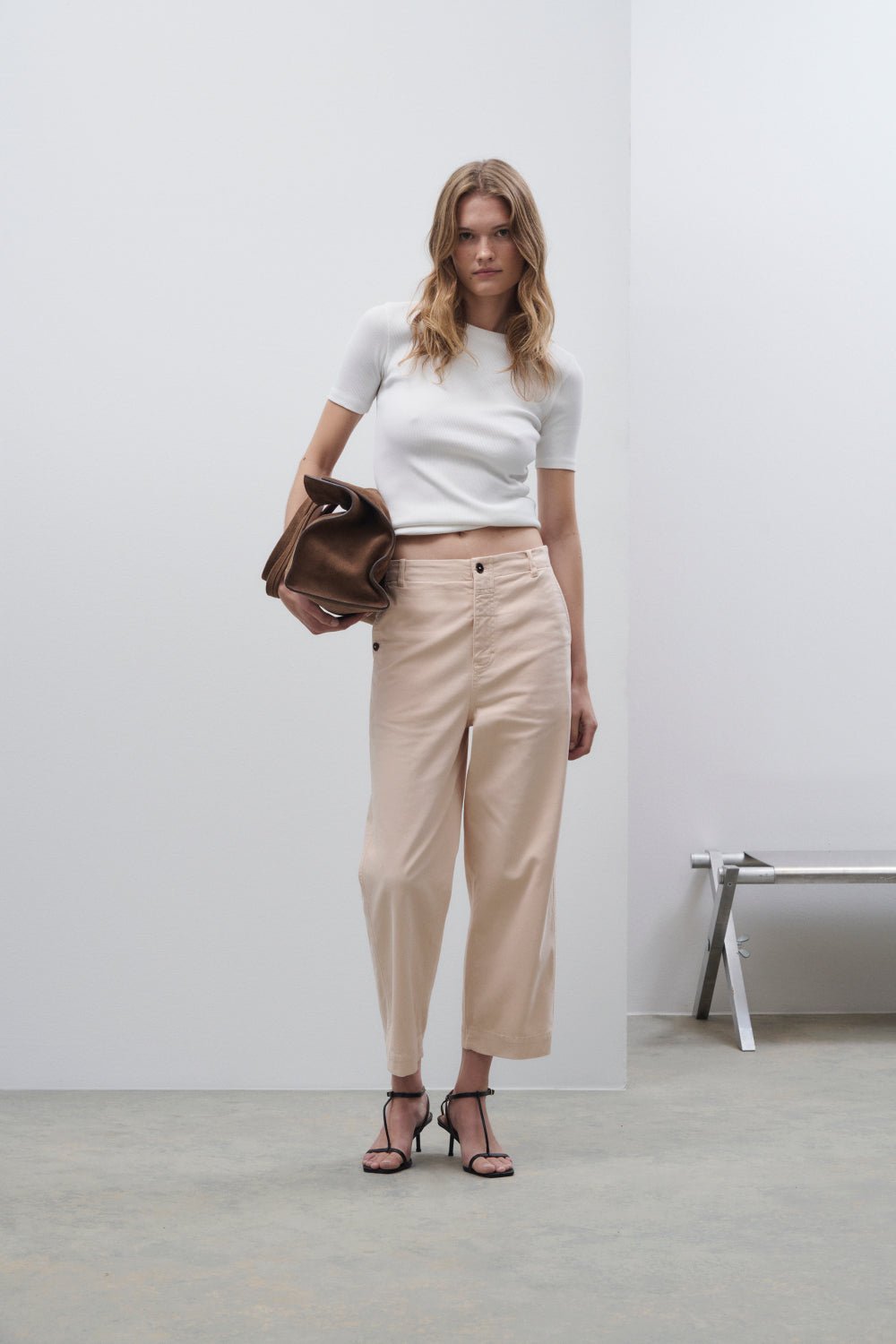 CLOSED CHINOS ROVEA DUSTY ROSE - Den Lille Ida - Closed