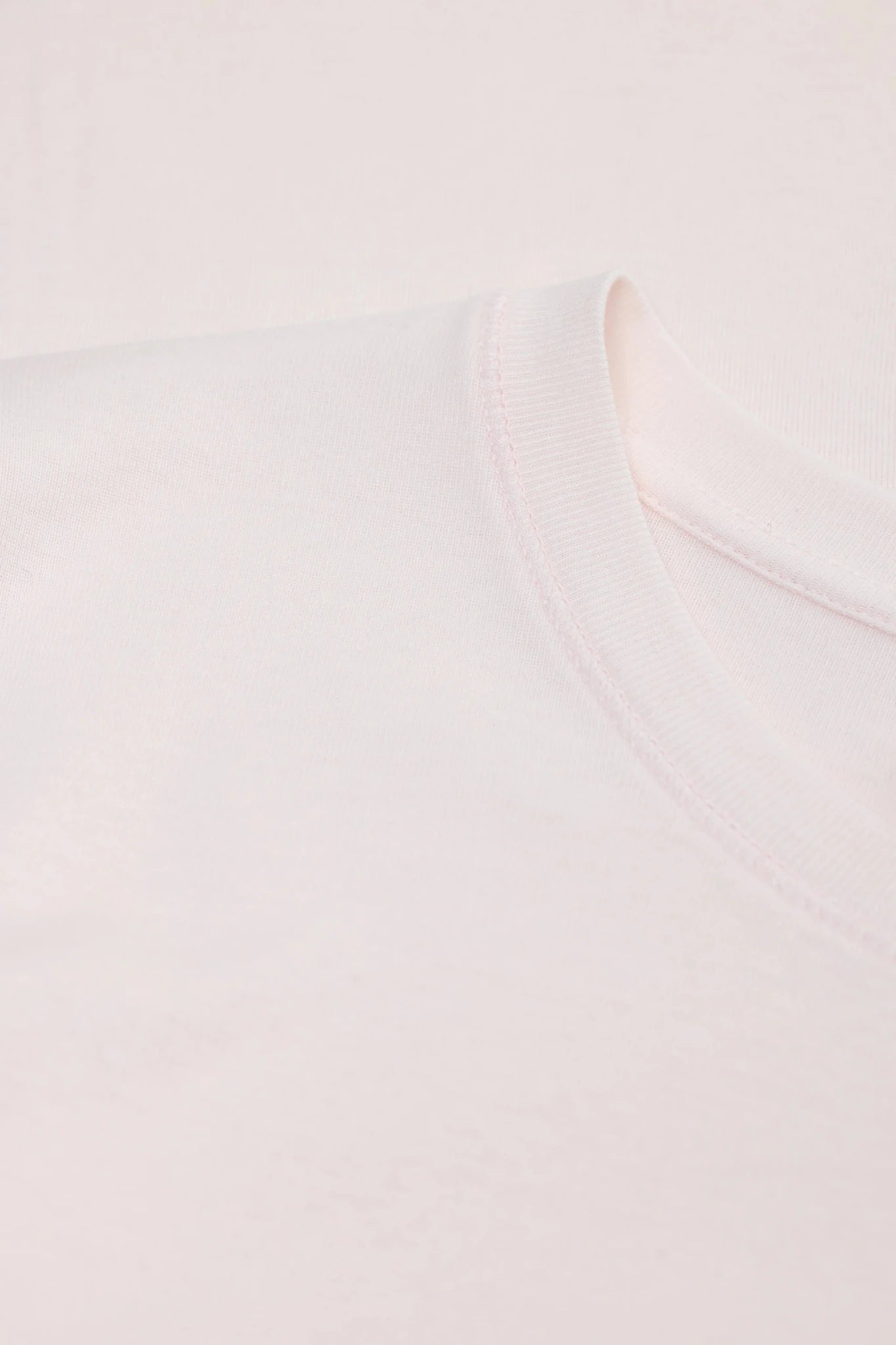 CLOSED CREWNECK SHORTSLEEVE COTON AND MODAL T - SHIRT BLUSH - Den Lille Ida - Closed
