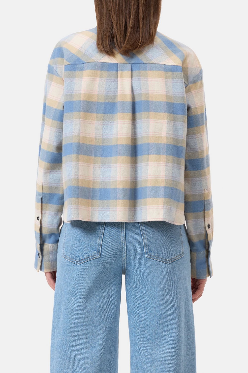 CLOSED CROPPED OVERSIZED SHIRT POWDER BLUE - Den Lille Ida - Closed
