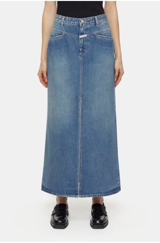 ClosedLong X - Pocket Denim Skirt - Den Lille Ida - Closed