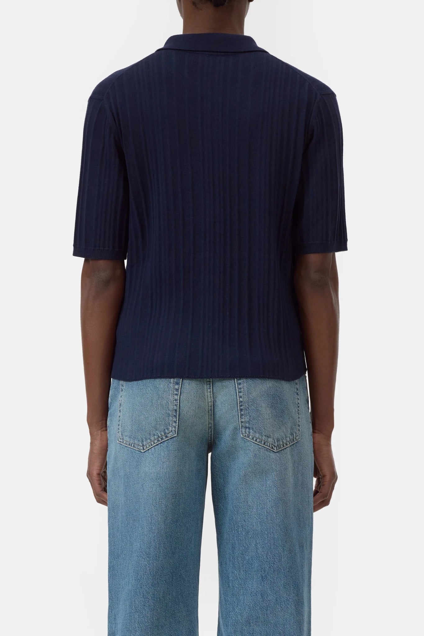 CLOSED SHORT SLEEVE POLO NAVY - Den Lille Ida - Closed