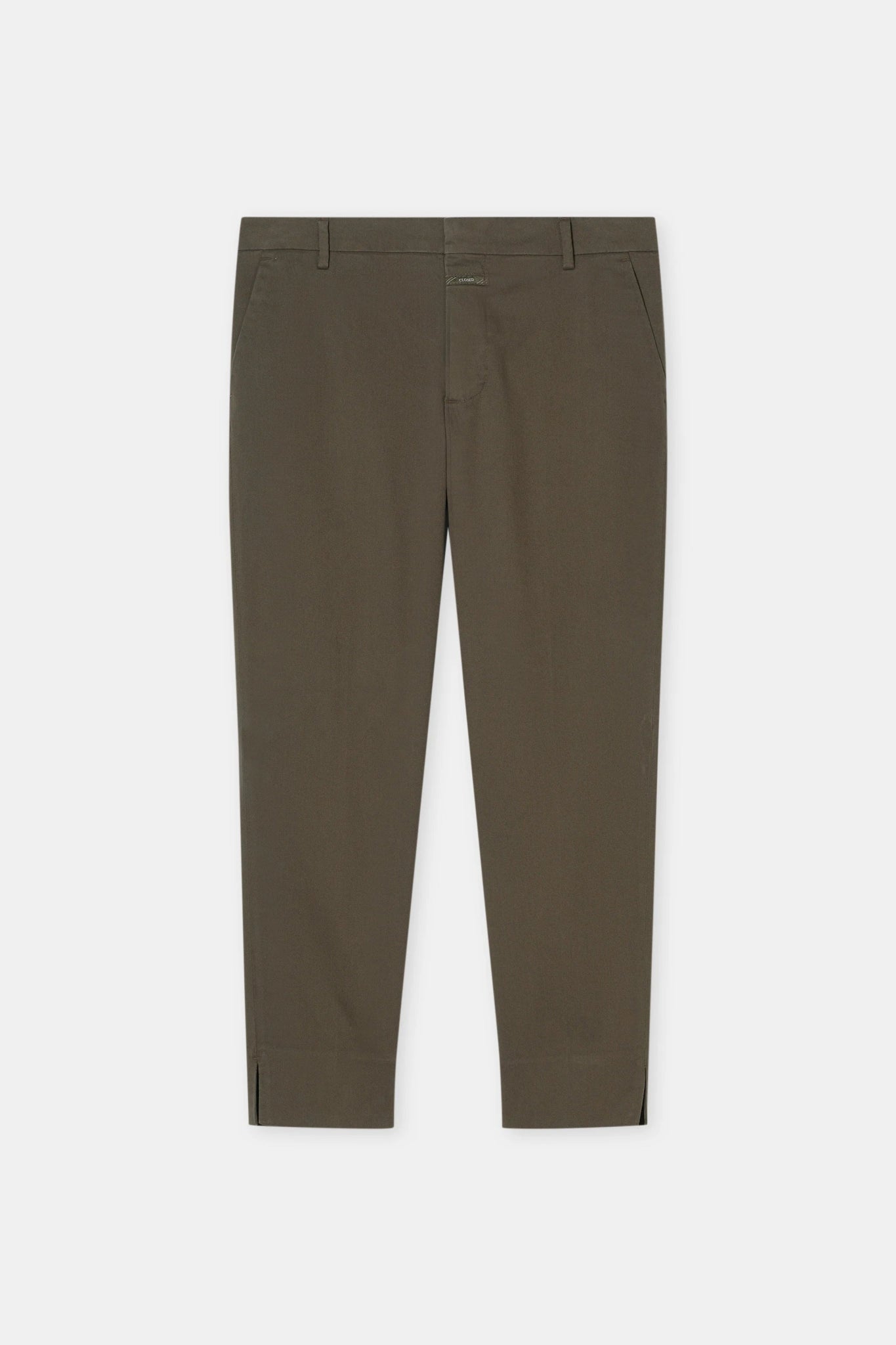 CLOSED SLIM PANTS SONNETT FOREST GREEN - Den Lille Ida - Closed