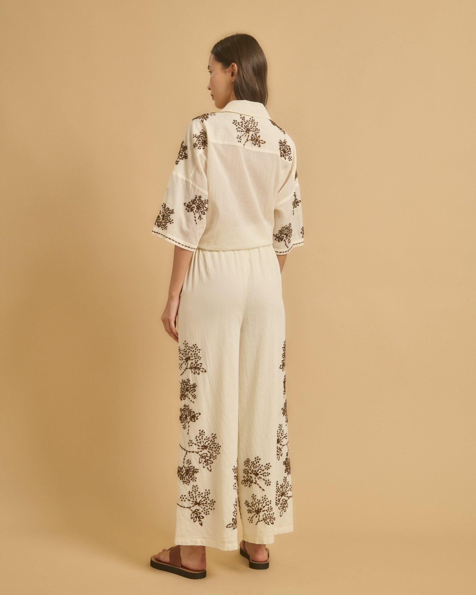 Diega Pants Pacoro Camel - Den Lille Ida - Diega
