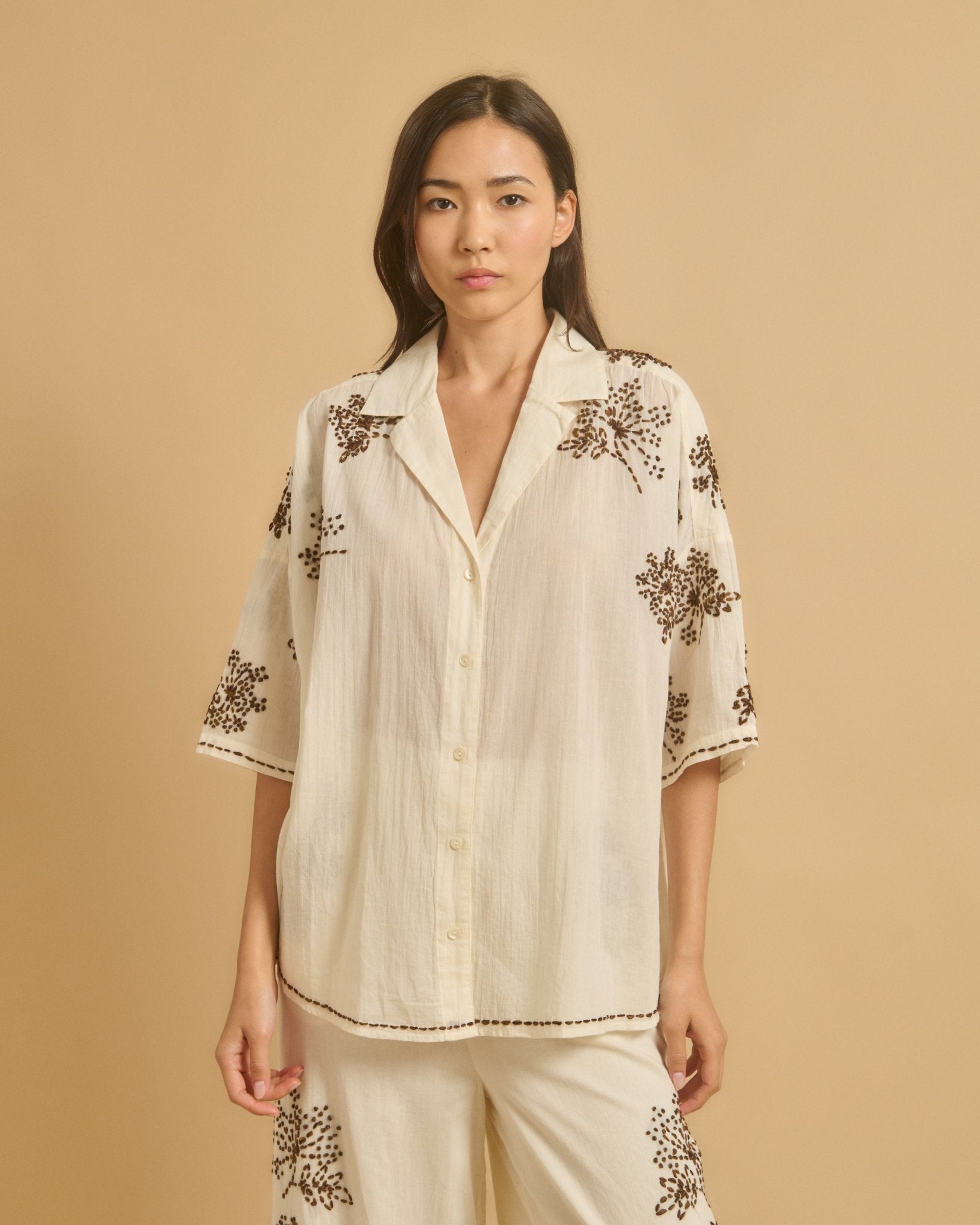 Diega Shirt Pocoro Camel - Den Lille Ida - Diega