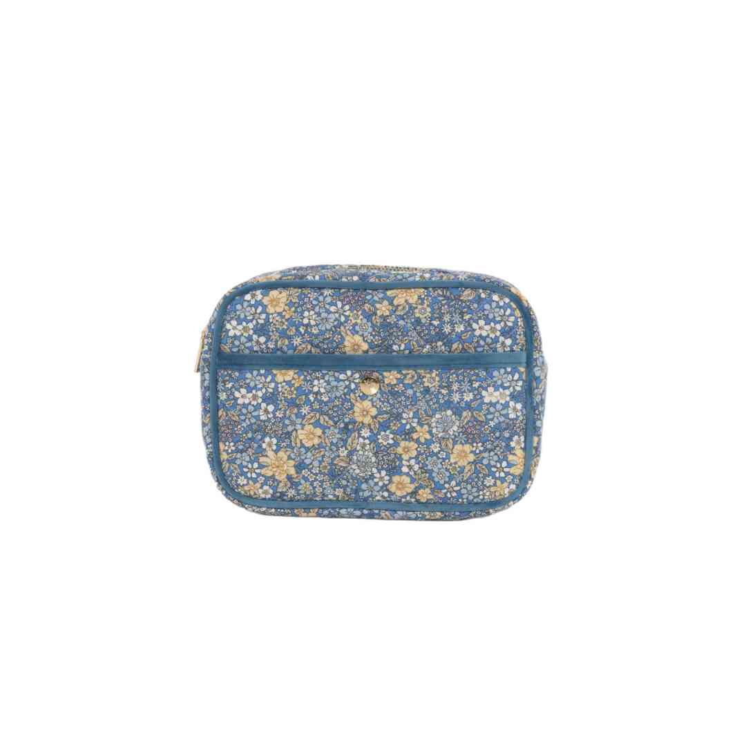 Fan Palm Beauty Bag Blue Flower - Den Lille Ida - Fan Palm