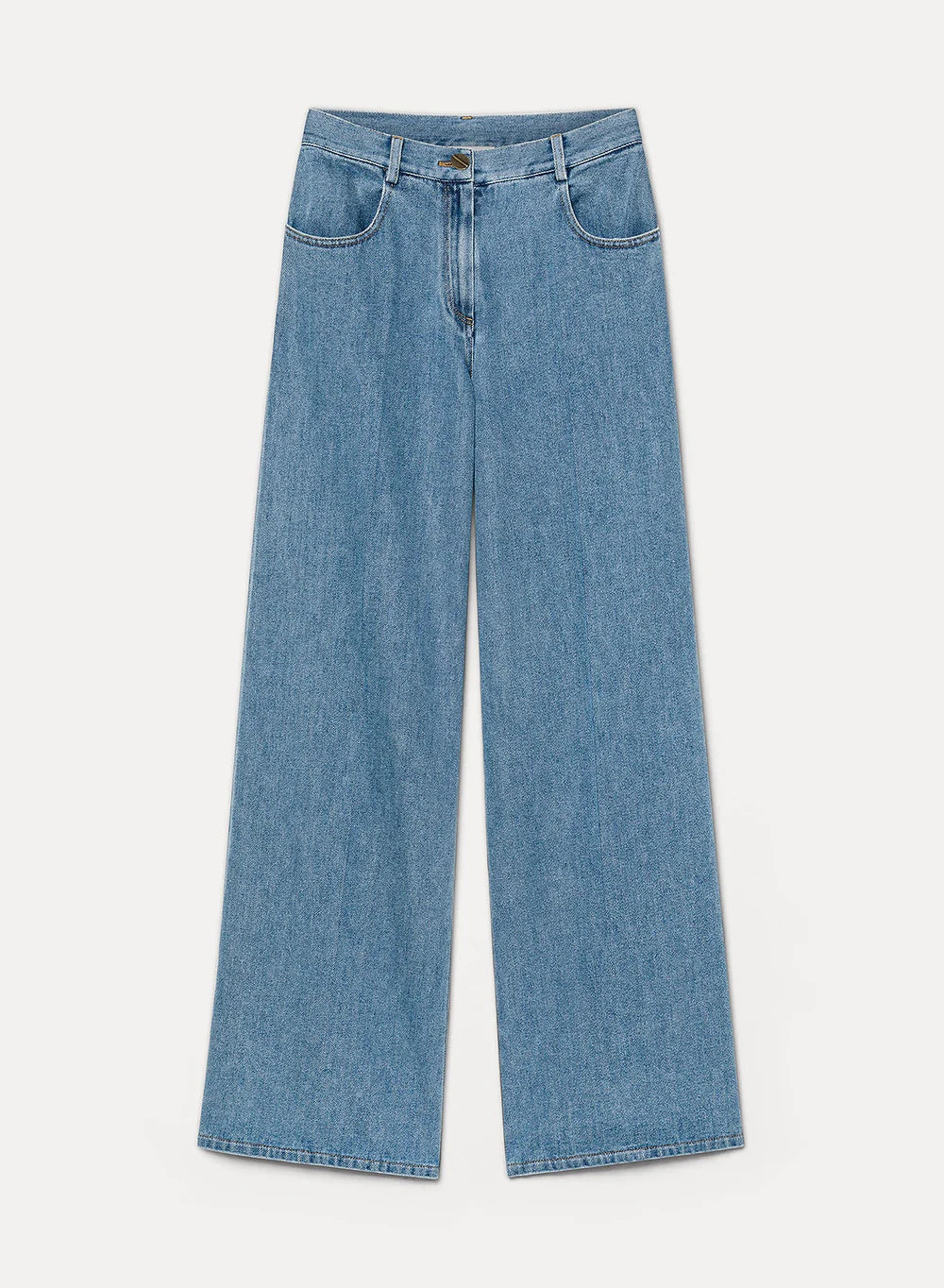 forte_forte calvary denim 5 pockets pants